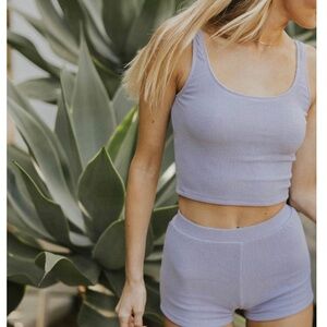 GEODE SWIMWEAR | Monroe High-Waisted Swim Shorts Size L